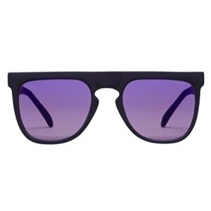 KOMONO Bennet Midnight Blue Rubber Sunglasses NWT